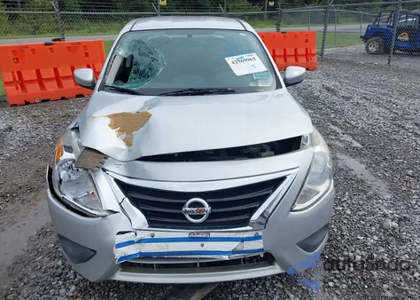 2016 Nissan Versa 1.6 S+ z USA, uszkodzony, nr VIN 3N1CN7AP7GL848346